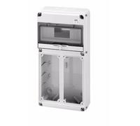 Quadro Gewiss 10 moduli con 2 flange per prese industriali GW68025N