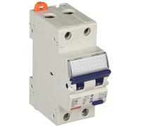 Interruttore magnetotermico differenziale compatto.1P+N C16 4,5KA A/0,03 2M - GEW GW94207