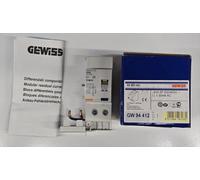 Gewiss GW94412 DDA blocco differenziale componibile 2P 63A 0.03A AC istanteneo