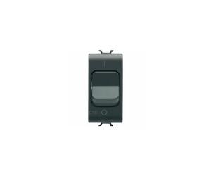 Gewiss interruttore autom magnetot 1p n c10 3ka 230v ac 1 mod nero serie chor