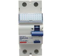 Interruttore differenziale puro GEWISS GWD4617 2 poli 25A 6kA 30mA AC 2 moduli