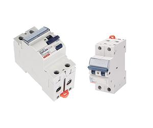 Gewiss Interruttore Differenziale Puro Idp Na 2P 25A Tipo AC Istantaneo Idn=0,03A 230V 2 Moduli & Interruttore Magnetotermico Mt45 1P+N Curva C 16A 2 Moduli