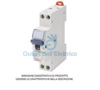 GEWISS INTERRUTTORE MAGNETOTERMICO COMPATTO 2P C6 6KA 1 MODULO GW90245