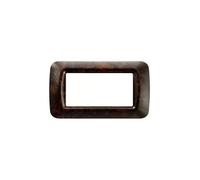 Gewiss placca 4 posti radica inglese top gw22674 system