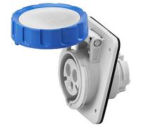 Presa fissa incasso Gewiss 2P+T IP67 blu 220V GW62227H