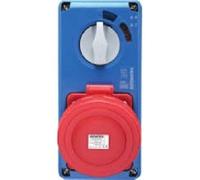 Presa interbloccata Gewiss verticale 3P+T 16A IP67 GW66330N