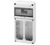 Quadro Gewiss 10 moduli con 2 flange per prese industriali GW68025N