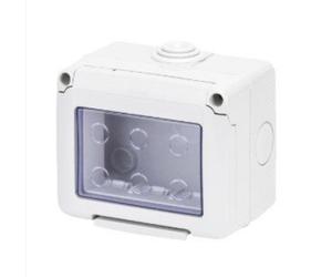 Gewiss Scatola Parete Grigia IP55 Stagna 3 Posto GW27043