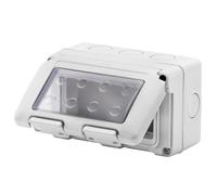 Gewiss Scatola Parete Grigia IP55 Stagna 4 Posto GW27044