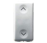 Gewiss System - Commutatore 1 modulo 2 poli 10 AX sube-baja SY/WH