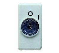Interruttore Gewiss system bipolare a chiave bianco GW20005