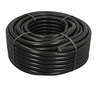 GEWISS Tubo flessibile medio pesante FK15 M25 DX15025R, PVC, nero, 25 mm, 75 m, IEC EN 61386-1, 61386-22, -5 - 60°C
