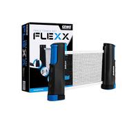 GEWO FleXX - Rete da ping pong per qualsiasi tavolo, con morsetti antiscivolo regolabili, fino a 2 m, allungabile fino a 5 cm, altezza 15,25 cm