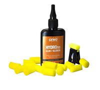 GEWO HydroTec, Colla per Ping Pong a Base d'Acqua, Approvata ITTF, Colla per Racchette da Ping Pong, Colla Senza solventi per Tutti i Rivestimenti TT, con Morsetto e spugne applicatore, 90 ml