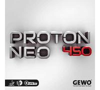 GEWO Proton Neo 450 - Rivestimento per ping pong (rosso, max)