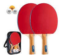 GEWO, Rave Speed, Set di Racchette da Ping Pong, Marrone, Taglia Unica