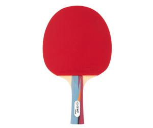 GEWO Smash concavo con den 2.0 mm ITTF Racchetta da Ping Pong, Rosso/Nero, Taglia Unica