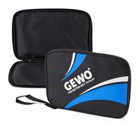 GEWO Unisex - Adulti Master Tavolo da Ping Pong Singolo, Nero/Blu Royal, 32 x 23 x 2 cm