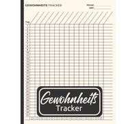 Gewohnheits-Tracker: Verfolgen Sie Ihre täglichen Gewohnheiten, um Ihre Ziele zu erreichen, A4