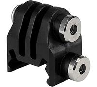 Gexgune Accessori G0Pro 20mm Picatinny Gun Rail Mount Airsoft Kit adattatore pistola per G0Pro Action Shot Gun Fucile da caccia Supporto per telecamera (2 colori opzionali)