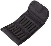 Gexgune Caccia Pieghevole Munizioni Carrier Bag Fucile Proiettile Titolare Fucile Cartuccia Carrier 14 Munizioni Rotonde proiettili tattico Molle Shell Pouch (Nero)