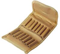 Gexgune Caccia Pieghevole Munizioni Carrier Bag Fucile Proiettile Titolare Fucile Cartuccia Carrier 14 Munizioni Rotonde proiettili tattico Molle Shell Pouch (Khaki)