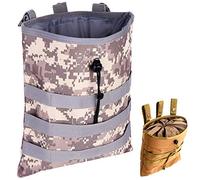 Gexgune Molle Sistema tattico Molle Dump Magazine Pouch Caccia Recupero Sacchetto Goccia Sacchetto Accessori Militari (ACU)