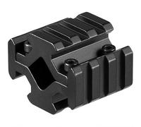 Gexgune Supporto Universale per Canna Quad Rail da 13-20 mm, Adattatore per Guida P.icatinny a 12 Slot per torce, cannocchiali e Laser, Compatibile con AR-15, M4, M&P, Fucili da Caccia