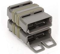 Gexgune Tactical Fast Magazine Pouch 5.56mm M4 Portariviste Set di Accessori per Caccia Militare con Doppia Clip per Cintura Magnetica (4 Colori opzionali)