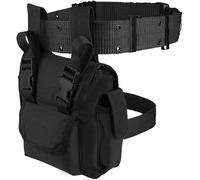 Gexgune Tactical Molle Marsupio Borsa per gambe a goccia Custodia a sgancio rapido impermeabile Trasporto quotidiano per la caccia di utilità Viaggiare in bicicletta Escursionismo (3 colori opzionali)