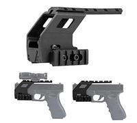 Gexgune Tactical Pistol G1ock Sistema base binario per G1ock 17 18 19 Airsoft Gun G1ock Accessori Supporto per binario da caccia (2 colori opzionali)