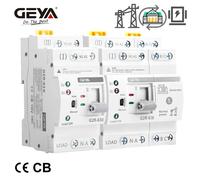 GEYA G2R Smart ATS Interruttore di trasferimento automatico a doppia alimentazione su guida Din con protezione di tensione 2P 4P 63A 220V Alimentazione ininterrotta