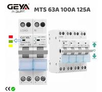 GEYA GYHO9 Interruttore di trasferimento manuale NUOVO design con indicatore 63A 100A 125A MTS Interruttore di isolamento a conversione manuale a doppia alimentazione