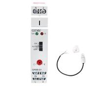 GEYA Interruttore crepuscolare Temporizzatore fotoelettrico Relè sensore di luce AC110V-240V automatica Accendere/Spegni Guida DIN