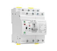 GEYA Minuscolo Interruttore di trasferimento automatico a doppia alimentazione Selettori elettrici Alimentazione ininterrotta su guida DIN(4Poli 63A AC220V)