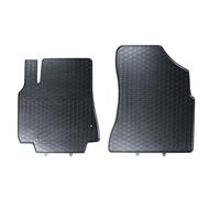 GEYER & HOSAJA Tappetini in gomma per auto 845/2C compatibile con Citroen Berlingo II 2 pc. (2008-2018) e Peugeot Partner II 2 pc. (2008-2019)