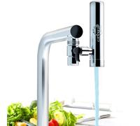 GEYSER EURO - Filtro per Acqua di Rubinetto con Materiale Unico ARAGON, Sistema di Filtraggio Dell'acqua Altamente Efficiente (Cartuccia da 3000L Inclusa)
