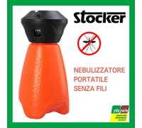 Geyser Nebulizzatore Mini 2 Lt Li-Ion Batteria Zanzare Mosche Insetti Stocker