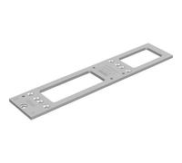 GEZE 1400-0002 Piastra di montaggio Argento