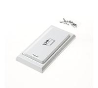 Geze Geze - Tasto per superfici in plastica, colore: Bianco