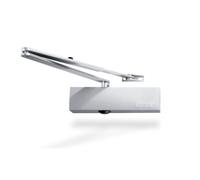 Geze TS 2000 NV BC - Chiudiporta con aste normali e piastra di montaggio per porte a un'anta fino a 1100 mm di larghezza, forza di chiusura continua e terminale regolabile tramite valvola, 22,6 x 5,1