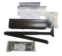 GEZE TS 2000 V BC - Chiudiporta a due ante fino a 1250 mm di larghezza con aste e piastra di montaggio, set 3 in 1