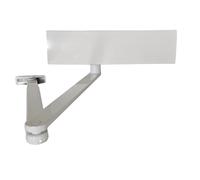 GEZE TS 2000 V BC - Chiudiporta a due ante fino a 1250 mm di larghezza con aste e piastra di montaggio, set 3 in 1