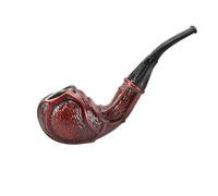 GEZHUCAO Pipa in Resina Personalizzata con Filtro, Pipa per Tabacco Rimovibile per La Pulizia - Design A Forma di Vaso in Metallo - Regalo per Nonno, Marito, Amico,principiante