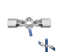 GeZu Impex Combinazione di Giunto Girevole Doppio Inline Ø42mm