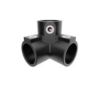 GeZu Impex Raccordo Angolare a Tre Vie Ø42mm
