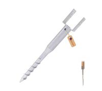 GEZU IMPEX Staffa ad U con Perno a Spirale 91 x 865 mm Manicotti a Vite U Supporto per U Pali da Avvitare Ancoraggio da Terra Palo da Avvitare