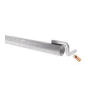 GeZu Impex Tubo di ancoraggio per ponteggi 400 mm Zincato a caldo Set di 4 ancoraggi a parete per ponteggi Sistema di ancoraggio del tubo di supporto per costruzione