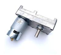 GF-775 DC Geared electronic starter 6V 12V 24V Lpsilateral Powerful 80W High-Torque DIY Mobile Lighting electronic starter NWPNLXEA(6RPM_6V)
