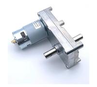 GF-775 Torque DC Gear Reducer electronic starter 6V 12V 24V Double Shaft CW/CCW Blower Steering gear electronic starter NWPNLXEA(8rpm,6V)